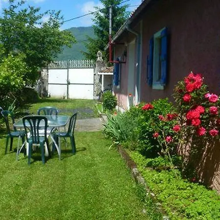 Your Pink House With Blue Shutters * Ore