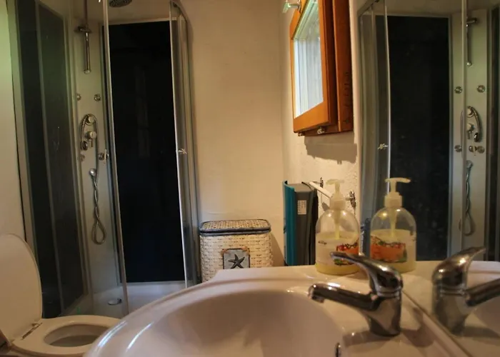 Your Pink House With Blue Shutters * Ore