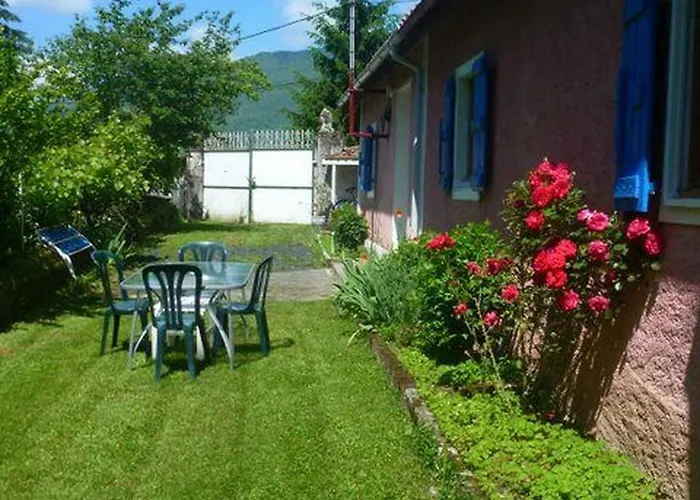 Your Pink House With Blue Shutters * Ore