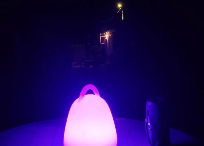 Your Pink House With Blue Shutters