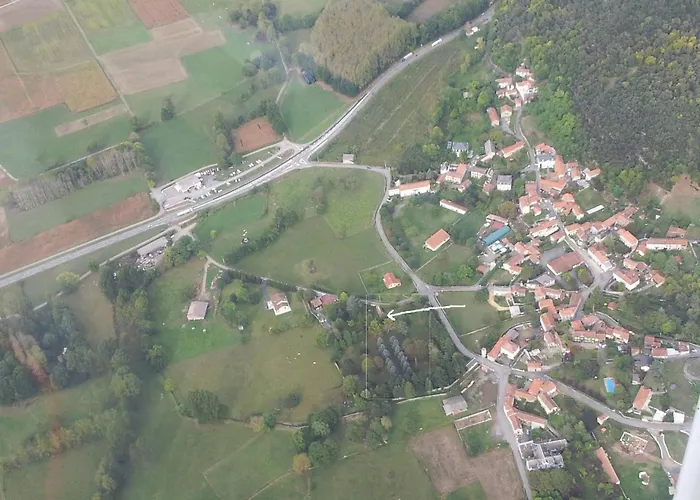 Your Pink House With Blue Shutters *